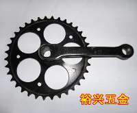 自行車鏈輪曲柄,童車鏈輪曲柄,電動(dòng)車鏈輪曲柄,各種型號曲柄,河北-河北平鄉(xiāng)縣河古廟裕興五金廠